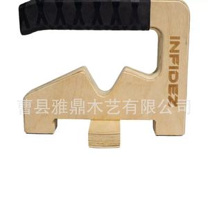 Infidez Wooden <b>Pull</b> <b>Up</b> Handles Horizontal <b>Bar</b> Multifunctional Fitness Equipment For Adults Unisex - Product Image 4
