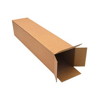 Boîte en carton emballage en papier long couleur personnalisée imprimé durable Tuck Top envoi ondulé tapis de Yoga boîte en carton d'expédition longue