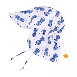 Custom Classic Outdoor Logo Summer UPF50+ Protection Sun Cap Kids Bucket Hat With Chin Strap <strong>Baby</strong> <strong>Sunhat</strong> - Product Image 5