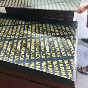 Encofrado de construcción de tablero de revestimiento de pizarra al por mayor, madera contrachapada de núcleo de álamo, proyecto de sitio de construcción - Product Image 1