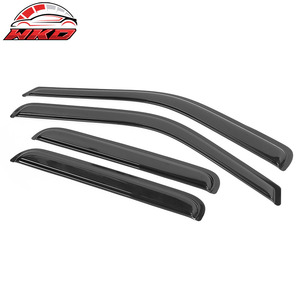 Pare-soleil pour fenêtres de voiture F250 F350 F450 F550 Super Duty Crew Cab 99-16, protection contre la pluie, protection des fenêtres latérales des portes - Product Image 3