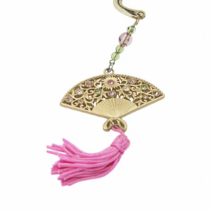 Luxury Gold Fan-Shaped Metal <b>Bookmark</b> with Tassel- High-End <b>Gift</b> metal <b>bookmark</b> custom art - Product Image 2