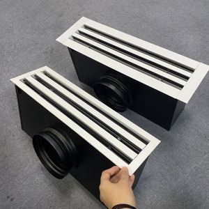 Ventilazione in alluminio Hvac usato <span class=keywords><strong>Plenum</strong></span> Box fornitura <span class=keywords><strong>aria</strong></span> lineare fessura sfiato diffusore - Product Image 2