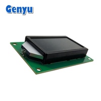 Layar LCD 7-Segmen Custom TN / HTN / STN / VA dengan IC Penggerak HT1621, Layar LCD Biru Putih