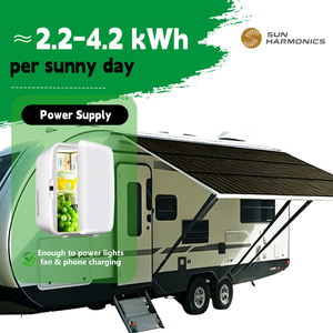 Auvent solaire flexible CIGS 425W pour <span class=keywords><strong>camping</strong></span>-<span class=keywords><strong>car</strong></span> - Panneau solaire marin flexible CIGS haute puissance pour yachts de luxe - Product Image 5