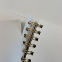 Carnet de croquis à couverture rigide en papier kraft spirale écologique personnalisé 8*10 pouces, impression de couverture de stylo, vente en gros pour le bureau et l'école