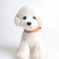 Neues Design Luxuriöses Umweltfreundliches PU-Leder Bedrucktes Modernes Cartoon-Hundehalsband- und Leinenset Personalisiert Komfortabel Langlebig mit Legierungsnieten