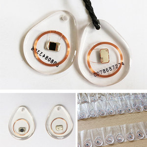 Thiết kế mới rõ ràng minh bạch <span class=keywords><strong>RFID</strong></span> Key <span class=keywords><strong>tag</strong></span> với chip đồng xu cho kiểm soát truy cập cửa - Product Image 6