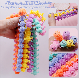 Nueva Tendencia TPR Lindos Gusanos Mágicos Multicolores <span class=keywords><strong>Unicornio</strong></span> Juguetes Antiestrés - Product Image 2