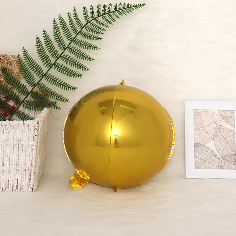 10-Inch 4D Ball Gold Gold Gold Gold