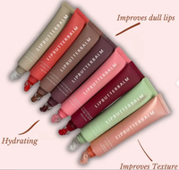 Baume à lèvres hydratant intense sans logo, haute pigmentation, effet beurre, gloss à lèvres, marque privée, peptide, gloss à lèvres populaire