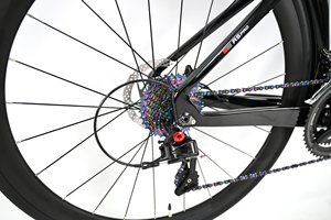 Bicicleta de Carretera Ligera con Cuadro de Carbono TWITTER R5pro-Term 3K, Frenos de Disco Hidráulicos Completos, Bicicleta de Carreras para Hombre - Product Image 5