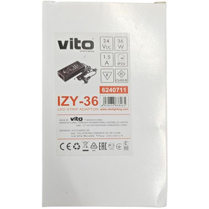 Fuente de alimentación para tiras LED 36W 1.5A 24VDC IP20 para uso en interiores - Product Image 2