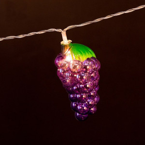 Fruit Strawberry <strong>Grape</strong> <strong>String</strong> <strong>Light</strong> Garland Hanging Lamp Battery Powered Indoor New Year Holiday Lighting - Product Image 2