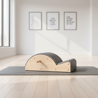Correcteur de colonne vertébrale en bois d'érable pour Pilates - Équipement de gym Pilates pour usage en studio avec bienfaits pour la santé