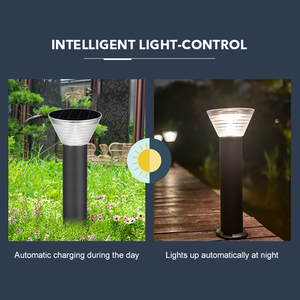 Hot bán ngoài trời năng lượng mặt trời bãi cỏ cảnh quan Hiện Đại Đèn không thấm nước không dây LED Pathway sân công viên vườn ánh sáng - Product Image 5