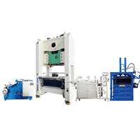 Machine entièrement automatique de fabrication de récipients alimentaires pour plateaux en aluminium Machine à vaisselle en aluminium
