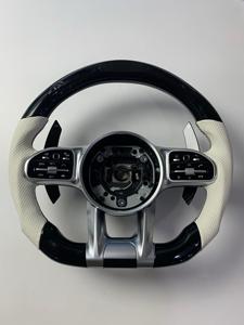 <span class=keywords><strong>Volant</strong></span> en fibre de carbone pour Benz Classe A, C, E, S, G, V, C63, <span class=keywords><strong>A45</strong></span>, E43, GLC, GLE, CLA, W205, W223, W213, W206, W211, W207, W222, W219 <span class=keywords><strong>AMG</strong></span> - Product Image 4