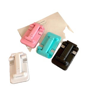 Soporte Plegable Ajustable para Teléfono de Plástico, con Logotipo Personalizado Impreso en Serigrafía, Soporte Portátil de Escritorio para Tablets, Regalo Promocional Empresarial - Product Image 2