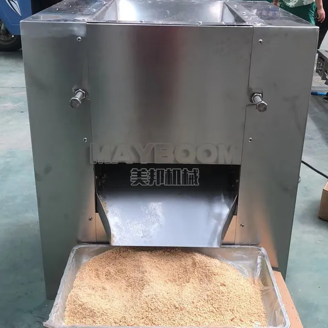 Industrie commerciale noix amande broyeur d'arachide machine de concassage hachoir machine de découpe d'arachide