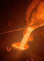 Ciment réfractaire coulable à haute teneur en Al2O3 de la marque Jinghua, Secar 71 CAC, avec une température de travail de 1550°C pour fours industriels