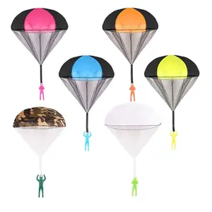 Mini juguetes de paracaídas plegables para niños, accesorios de muñeca americana, paracaídas