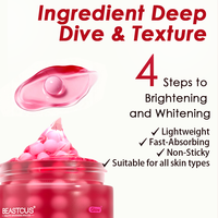 [Nouveau] Crème en capsules de niacinamide à étiquette privée, crème éclaircissante pour le visage, éliminateur de taches brunes, correcteur, crème blanchissante pour le visage