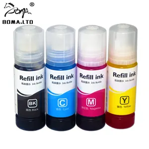 102 104 High Quality Printing UV Dye Inks Refill Kits For Epson ET-4750 ET-3700 ET-3750 ET-2700 ET-2711 ET-2710 ET-2720 Printer