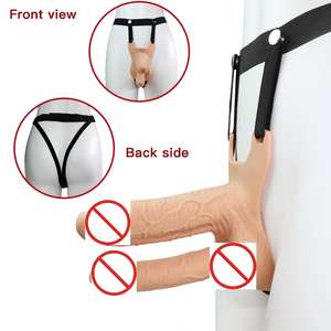 Dildo para Parejas Airis, Diseño de Doble Extremo para Placer Compartido, con Silicona Suave y Arnés Cómodo para Uso Simultáneo - Product Image 3