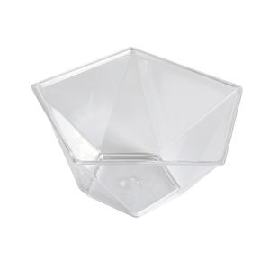 Tasse à mousse en forme d'étoile jetable de 105 ML tasse en plastique transparente pour pouding crème glacée <span class=keywords><strong>yaourt</strong></span> gelée - Product Image 5