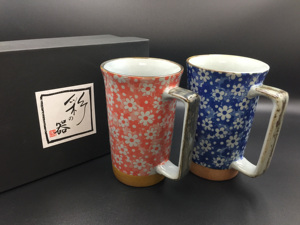 360-degree printed large capacity stylish shape variety patterns beer <b>ceramic</b> <b>mug</b> cafe set - Product Image 2