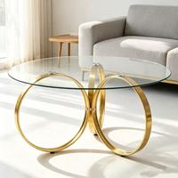 Table basse en marbre en forme de donut, design minimaliste italien, pour petit appartement, salon, entrée, usage domestique, luxe moderne et léger