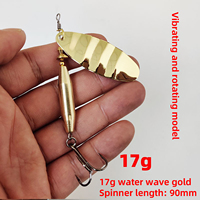Spinnerbait à longue portée - Leurre bionique sans aide au lancer avec plomb balistique pour la basse à gueule large