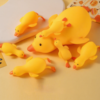Jouet sensoriel anti-stress extensible en TPR, canard géant jaune, pour enfants et adultes, très populaire