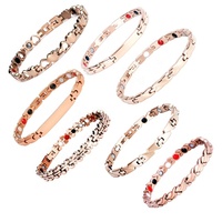 Meilleur Prix Bracelet Quantique Anti-fatigue en Acier Inoxydable 316L Écologique et Énergétique, Bijou de Santé Magnifique pour Meilleur Ami, à base de Térahertz