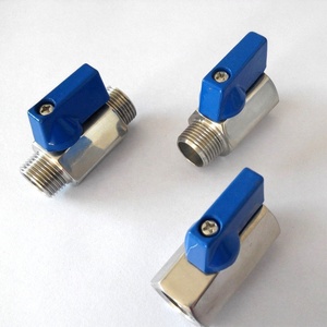 Npt Bsp Roestvrij Staal Mini Kogelklep Voor Water Lucht Olie En <span class=keywords><strong>Gas</strong></span> - Product Image 1