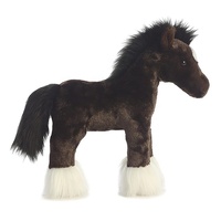 Cheval personnalisé Animal en peluche doux cheval jouets en peluche pour enfants cadeau nouveau 2025 cheval jouets en peluche