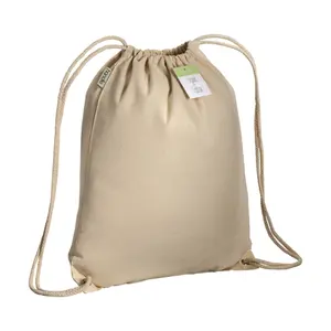 Borsa in cotone biologico personalizzata, merchandising sostenibile - Product Image 1