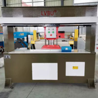 LVBU 40T Hydraulische Schneidemaschine mit Beweglichem Kopf für Leder, EVA-Schaum, Stoff, Schuhherstellung, Stanzpresse
