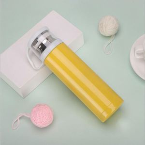 Hot Selling Minimalist New Product Ideas Yellow Stainless Steel Water <b>Bottle</b> for Promotional Items Sports Water <b>Bottle</b> - Product Image 3