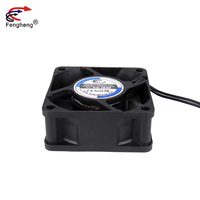 12V/24V 11000rpm PBT plastique étanche IP68 ventilateur de refroidissement à flux axial 60mm 60*60*25mm roulement à billes pour la maison et le restaurant