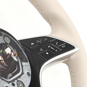 Volant de direction personnalisé haut de gamme pour Mercedes Benz Maybach W177 W190 W205 W206 W222 Classe B C E <span class=keywords><strong>S</strong></span> G <span class=keywords><strong>V</strong></span> Cls Glc Gle Gls - Product Image 4