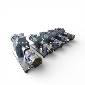 Pompe à graisse à rotor Ace 5,5 kW 7,5 CV de qualité sanitaire AISI316L pour l'industrie chimique avec soudure bout à bout - Product Image 5