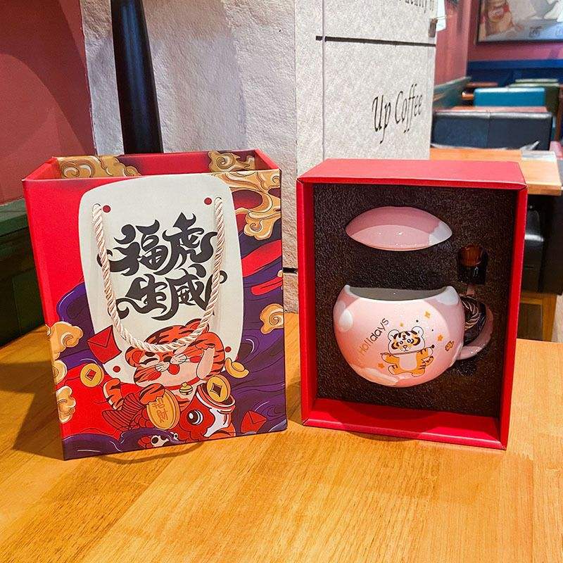 กล่องของขวัญสีชมพู 400 มล.