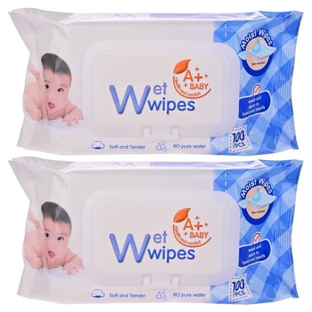 Antibacterial Household Wet Wipes for Babies-Water-based Single-Use Clean Ing Wipes