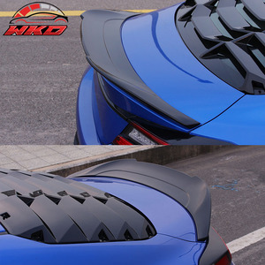 เหมาะสำหรับ Subaru BRZ 2022-2026 สปอยเลอร์หลังทรง V สีดำเงา - Product Image 3