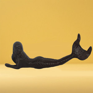 Phức tạp Nàng Tiên Cá và thiên thần kim loại nghệ thuật cho trang trí ngoài trời tay-crafted với đúc kỹ thuật cho leo núi - Product Image 3