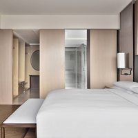 Ensemble de linge et d'accessoires d'hôtel modernes personnalisables pour chambre d'hôtel cinq étoiles