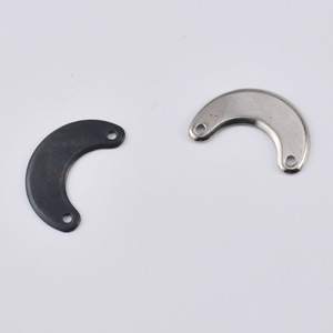 Chinese Style <b>Frame</b> Back Panel Buckle Carbon Steel <b>Black</b> And Silver Durable Arched Design For Photo <b>Frames</b> - Product Image 3