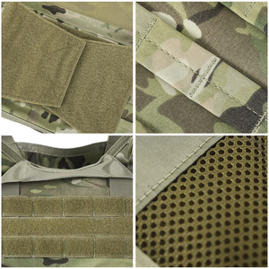 Chaleco Táctico Ligero de Liberación Rápida Serie Doublesafe, Chaleco con Sistema MOLLE de Nailon para Entrenamiento y Seguridad - Product Image 3